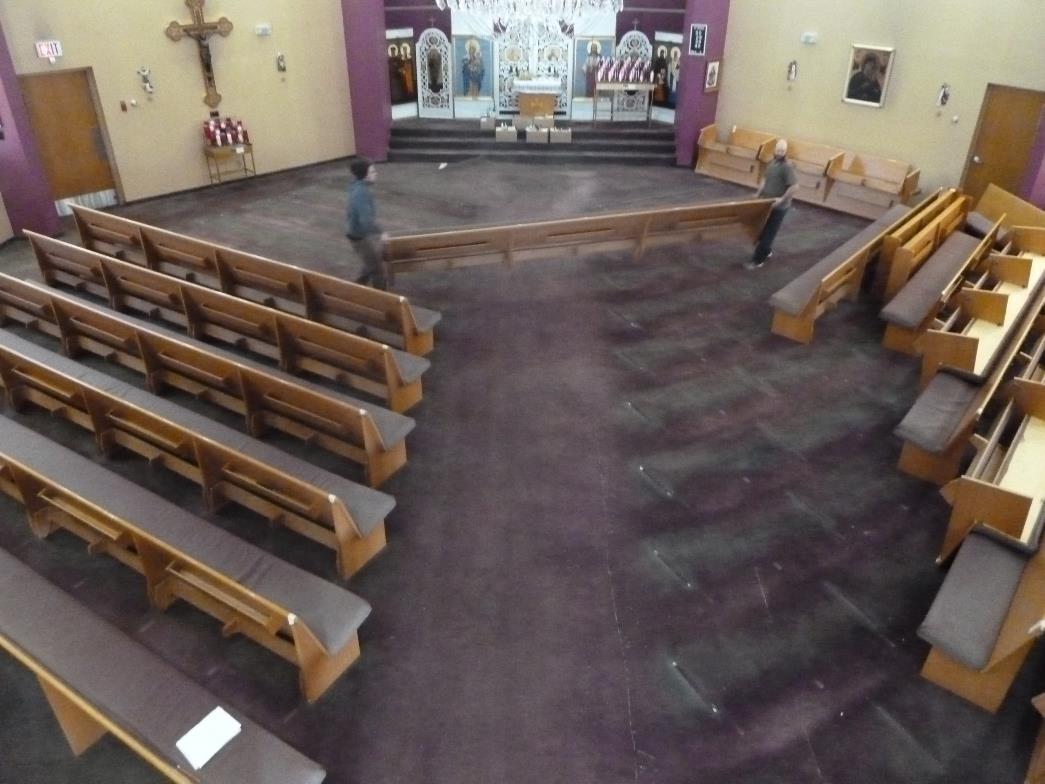 Removing the Pews